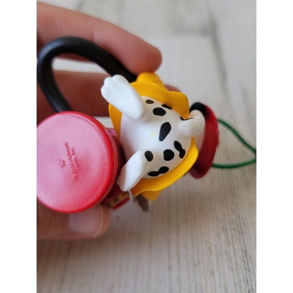 Hallmark 2000 Dousin Dalmatian ornament Xmas firefighter - Picture 7 of 7